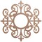 Ekena Millwork Dijon Wood Fretwork Pierced Ceiling Medallion, Wood (Paint Grade), 38"OD x 12 3/8"ID x 3/8"T CMWP38X38X0375DIMF - alternate 1